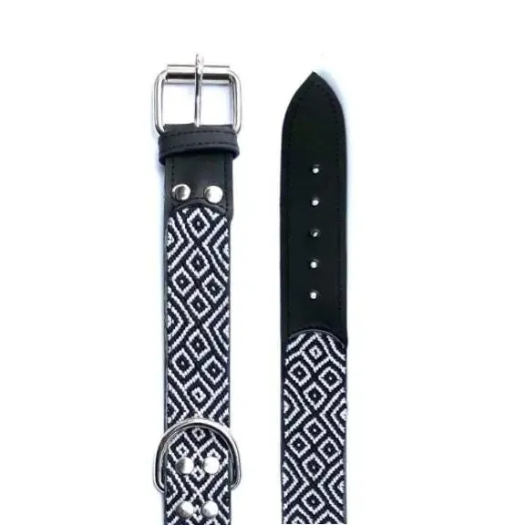 Artisan Herringbone Handmade Dog Collars