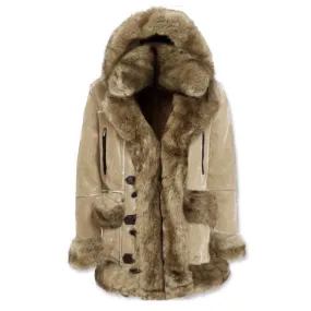 Boys Jordan Craig Aspen Shearling Jacket (Latte) 91393AB