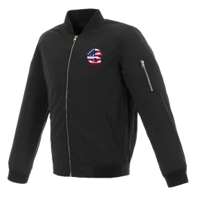 Chicago Cubs Americana Nylon Bomber Jacket
