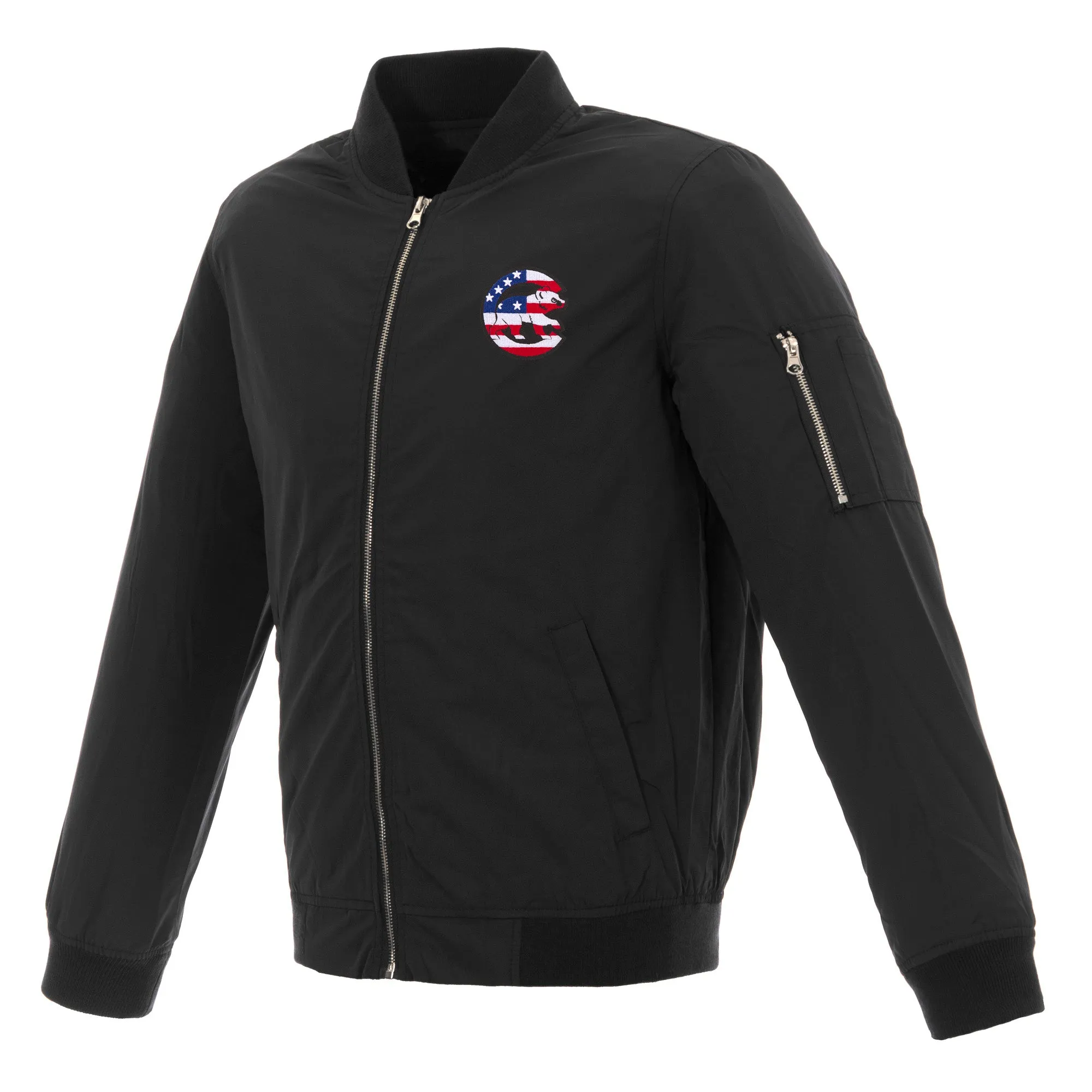 Chicago Cubs Americana Nylon Bomber Jacket