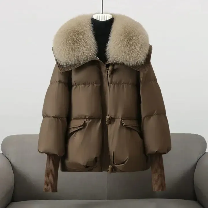 CHRISTINA® – Winter Jacket with Luxurious Fur Collar