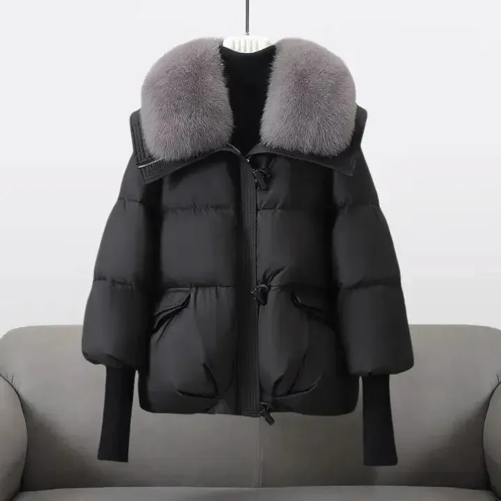 CHRISTINA® – Winter Jacket with Luxurious Fur Collar