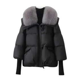 CHRISTINA® – Winter Jacket with Luxurious Fur Collar