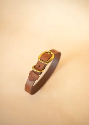Classic Dog Collar - 25mm - Tan