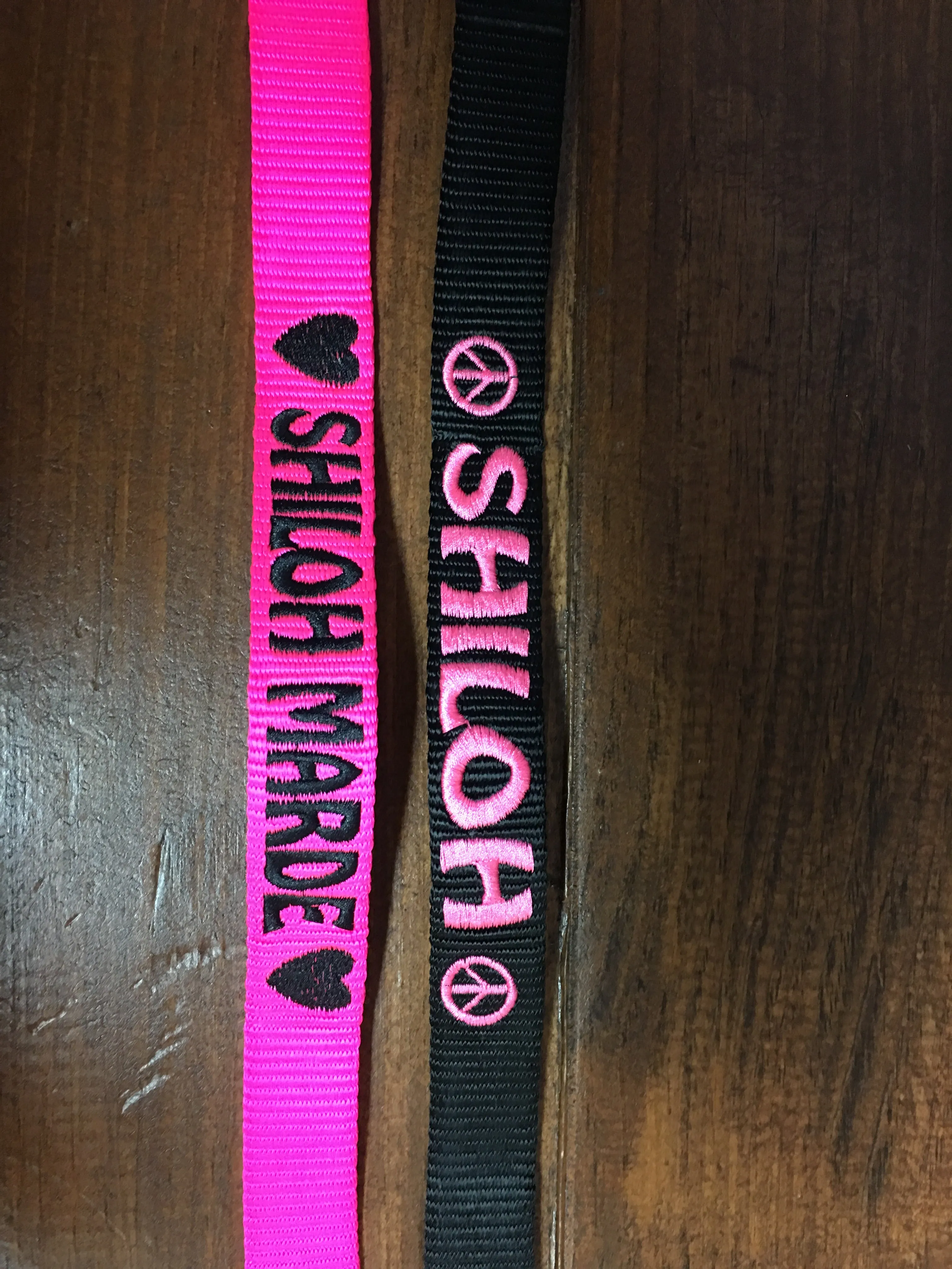 Custom Embroidered Dog Collar- personalized nylon collar- USA made