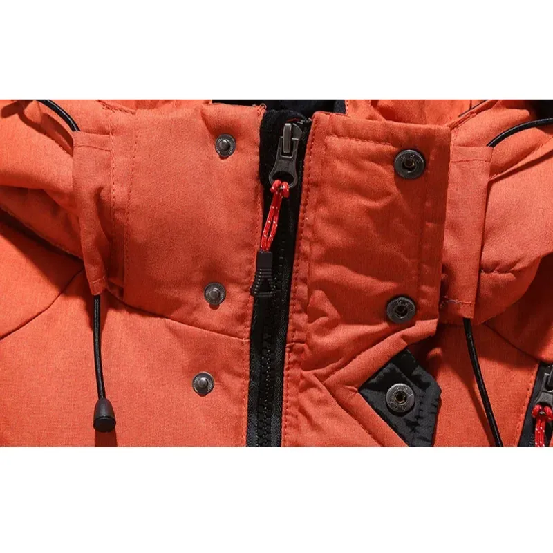 Drausen - Puffer Jacket Heren Stevig met Capuchon, Winddicht & Winter Geïsoleerd