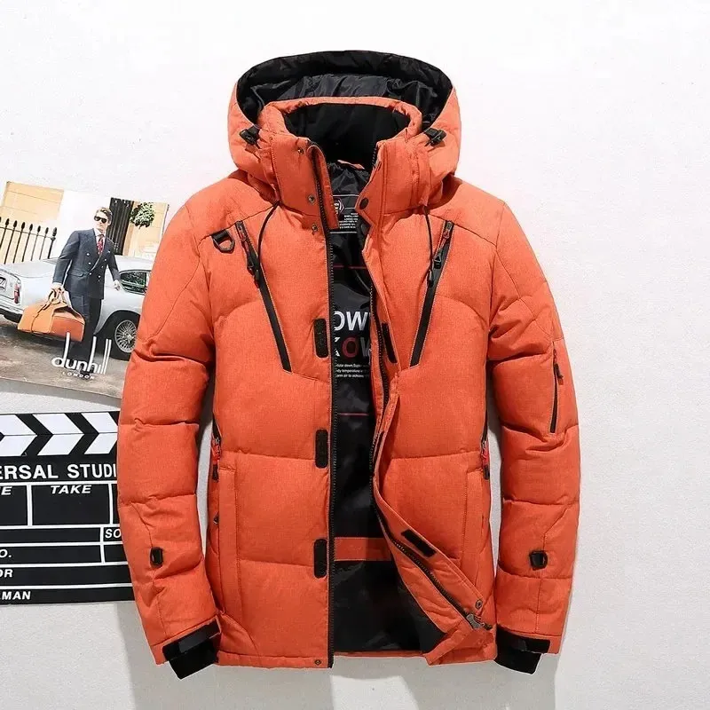Drausen - Puffer Jacket Heren Stevig met Capuchon, Winddicht & Winter Geïsoleerd