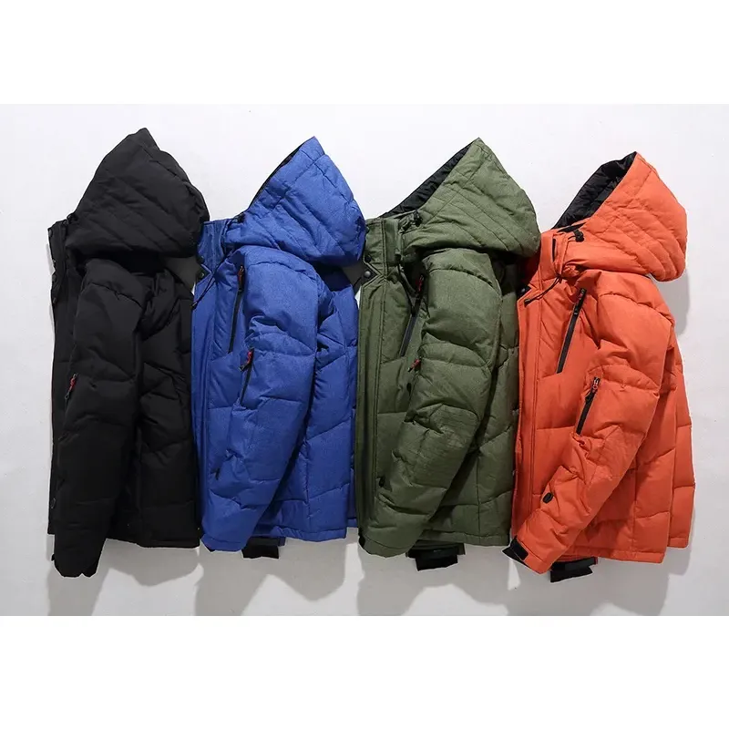 Drausen - Puffer Jacket Heren Stevig met Capuchon, Winddicht & Winter Geïsoleerd