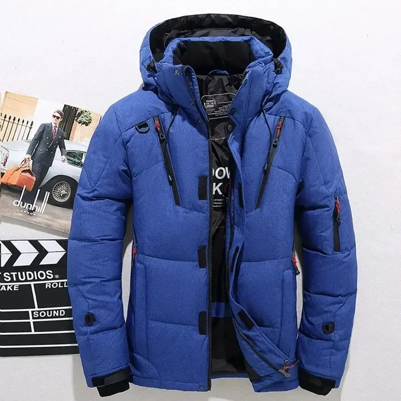 Drausen - Puffer Jacket Heren Stevig met Capuchon, Winddicht & Winter Geïsoleerd