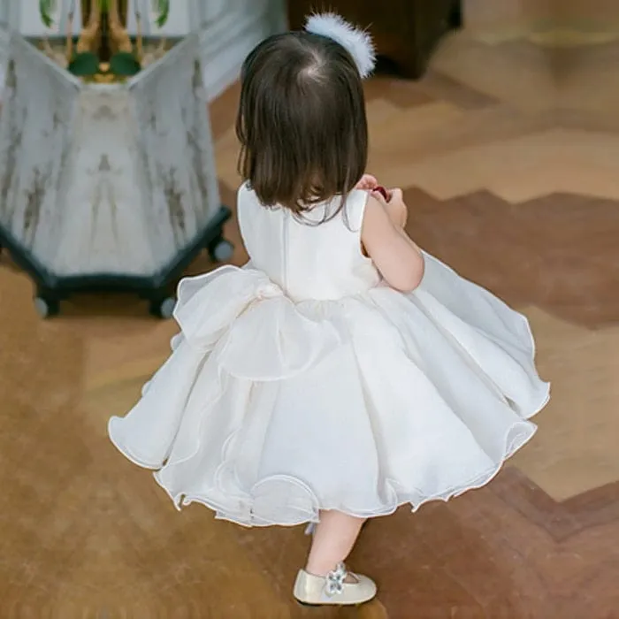 Elegant "Ainsley-Marie" Voile Occasion Dress