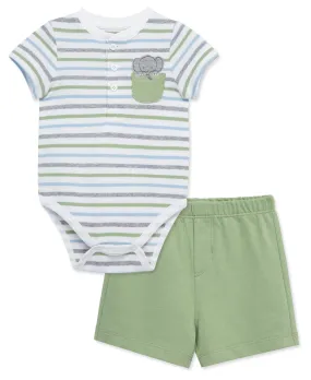 Elephant Short Set
