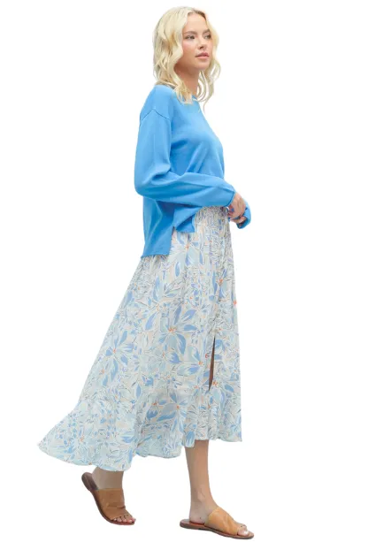 Floral Fantasy Maxi Skirt