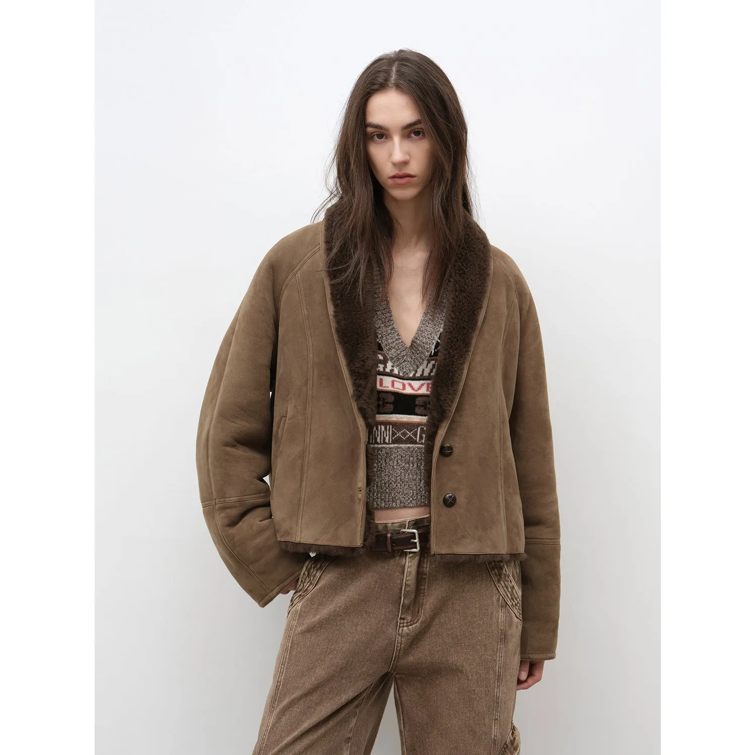 Freedom Track Retro Fur Coat