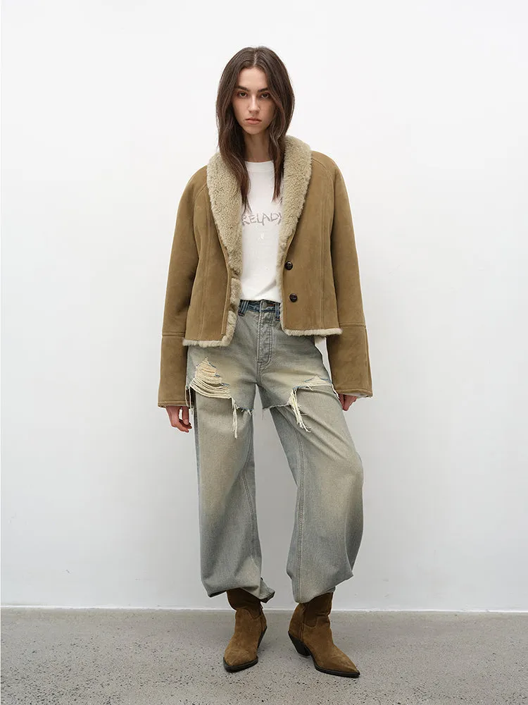 Freedom Track Retro Fur Coat