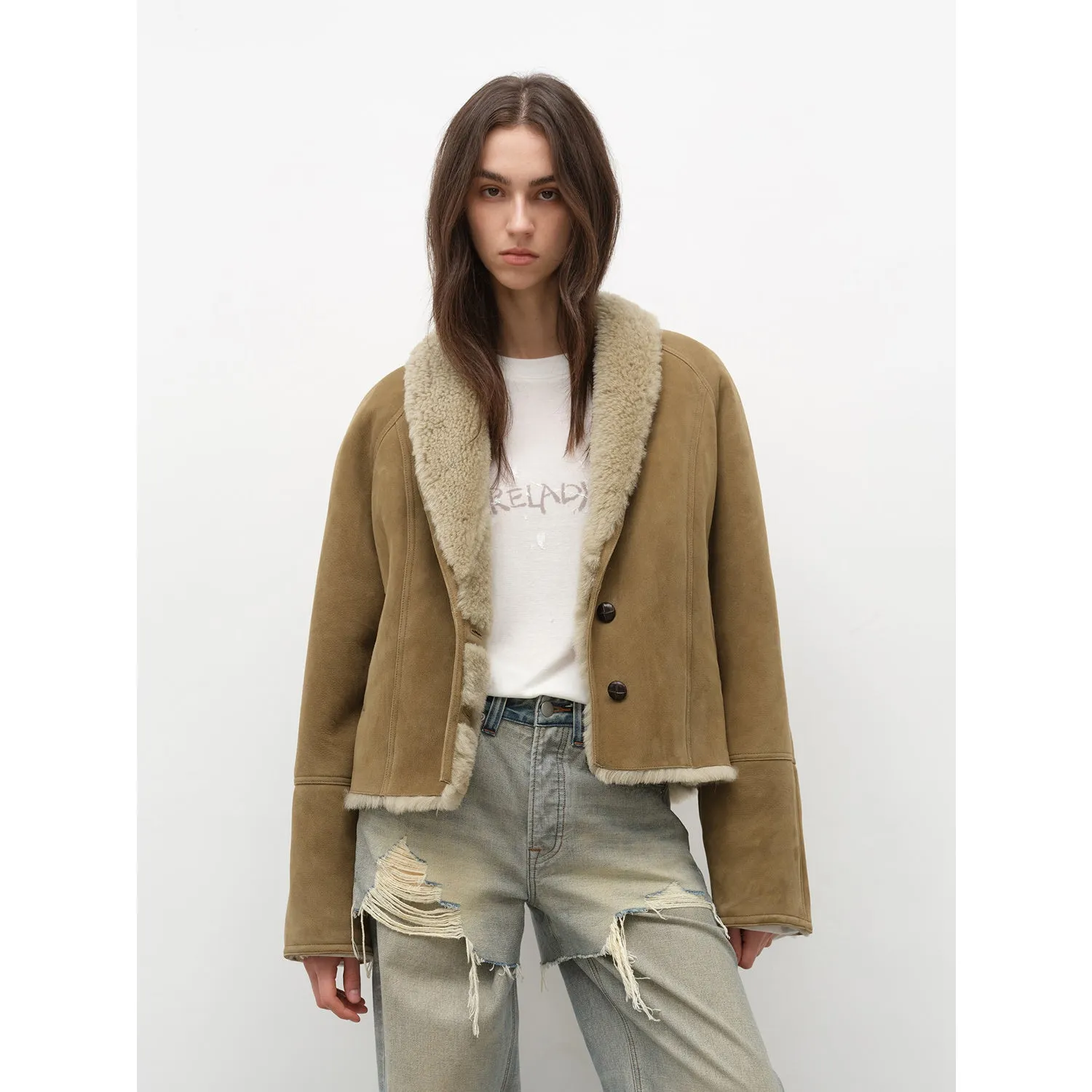 Freedom Track Retro Fur Coat