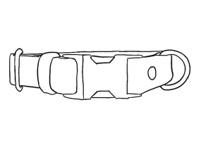 Fully Customizable Quick Release Leather Dog Collar