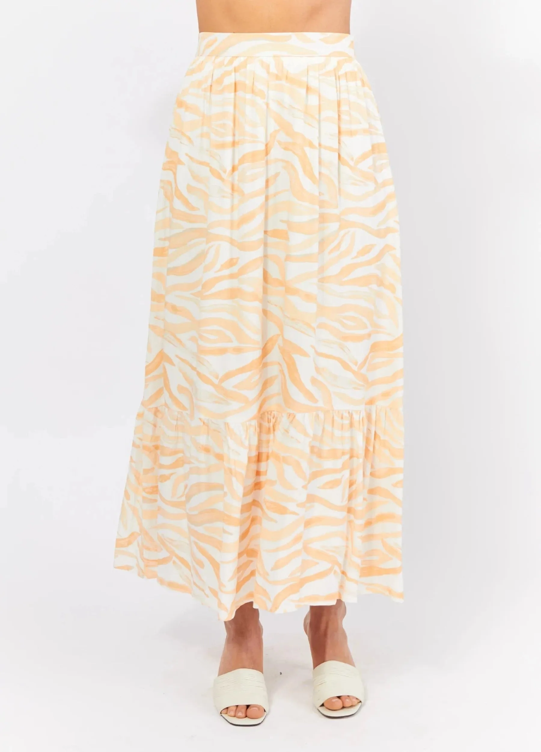 Girl and the Sun - Finley Print Maxi Skirt