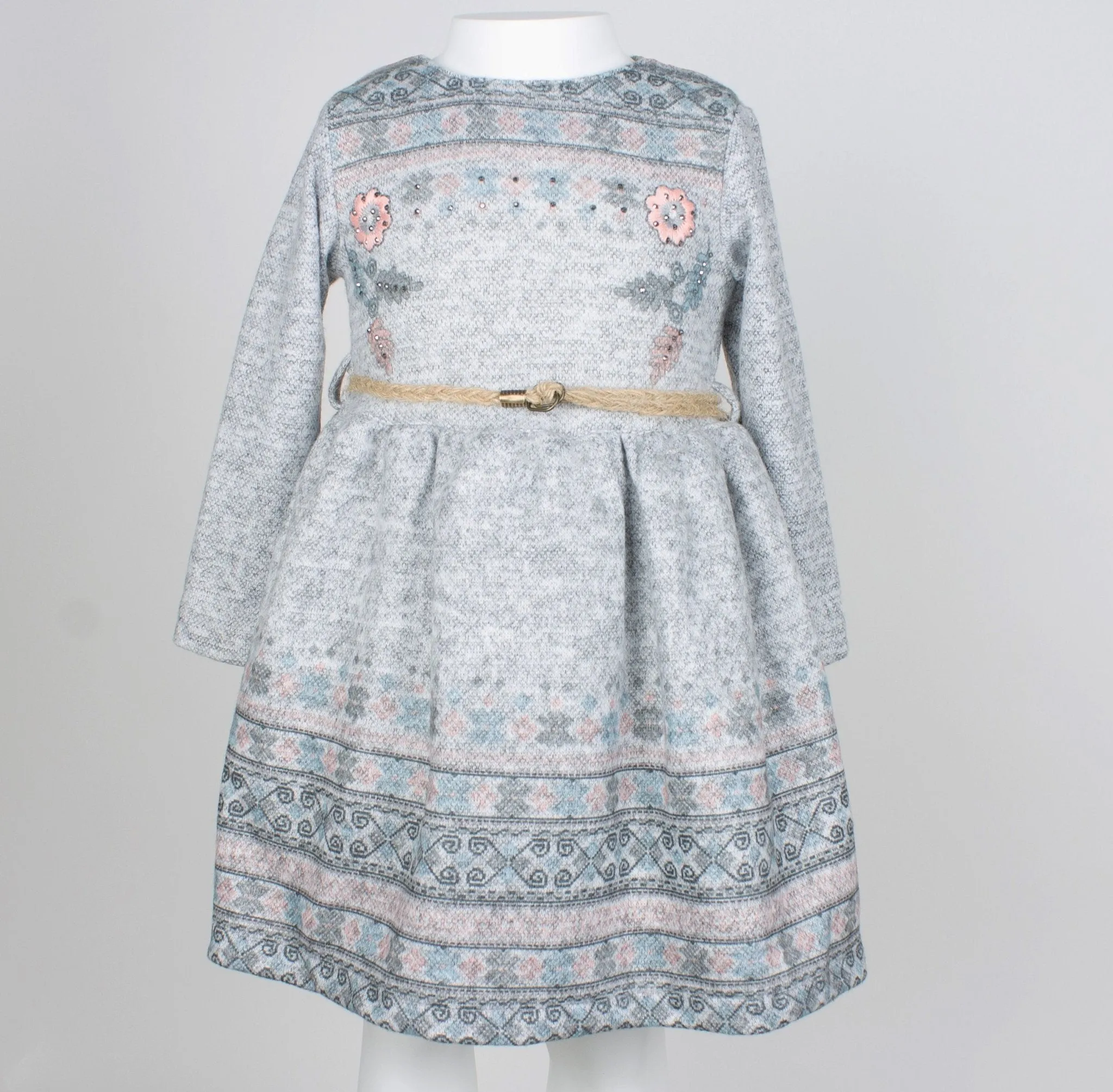Girl's Long Sleeve  Dress