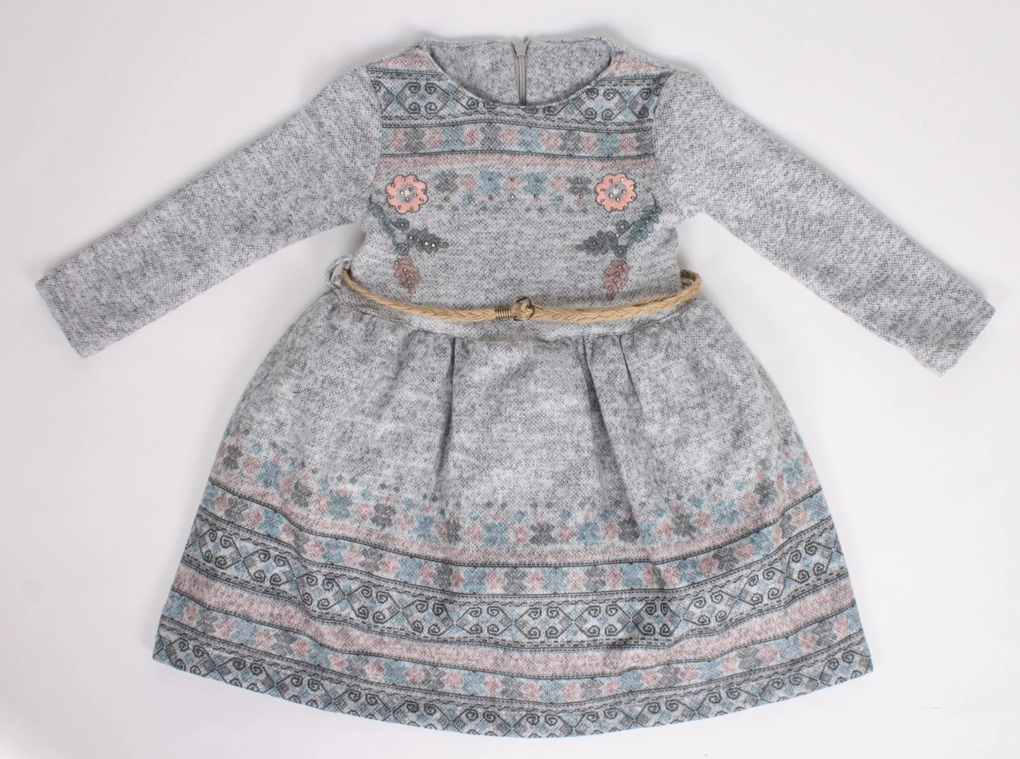 Girl's Long Sleeve  Dress