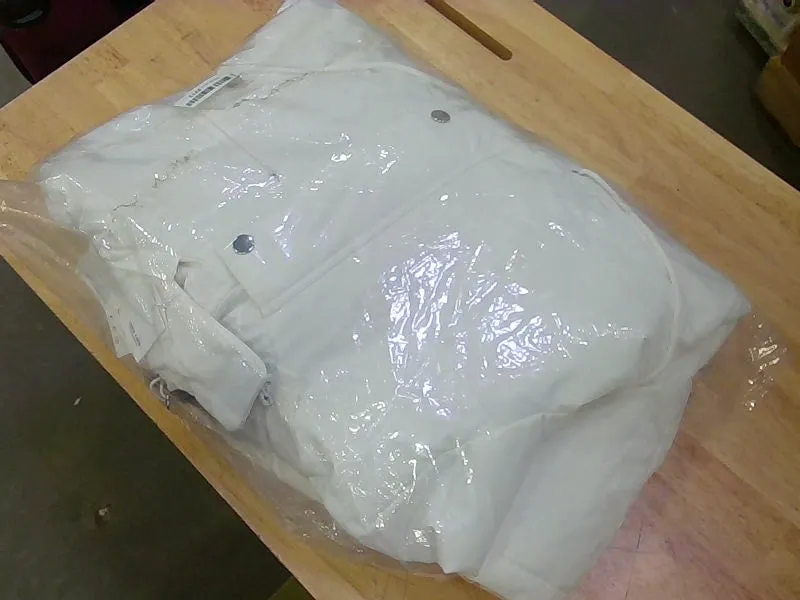 Grace Karin Off White Puffer Jacket - No Size