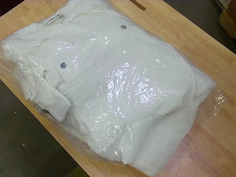 Grace Karin Off White Puffer Jacket - No Size
