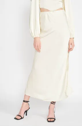 High Waisted Maxi Skirt