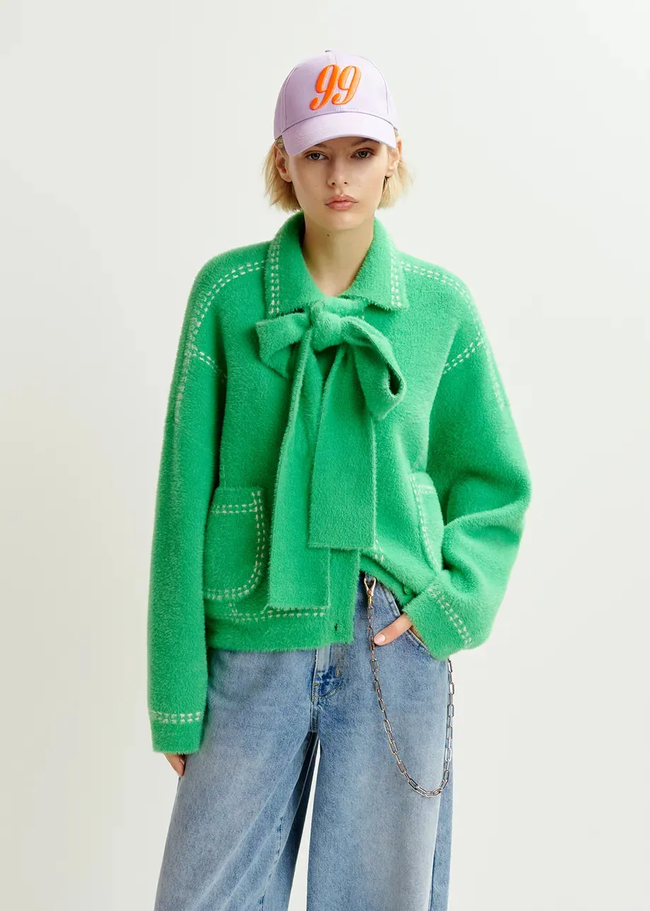 Hoops Jacket Green