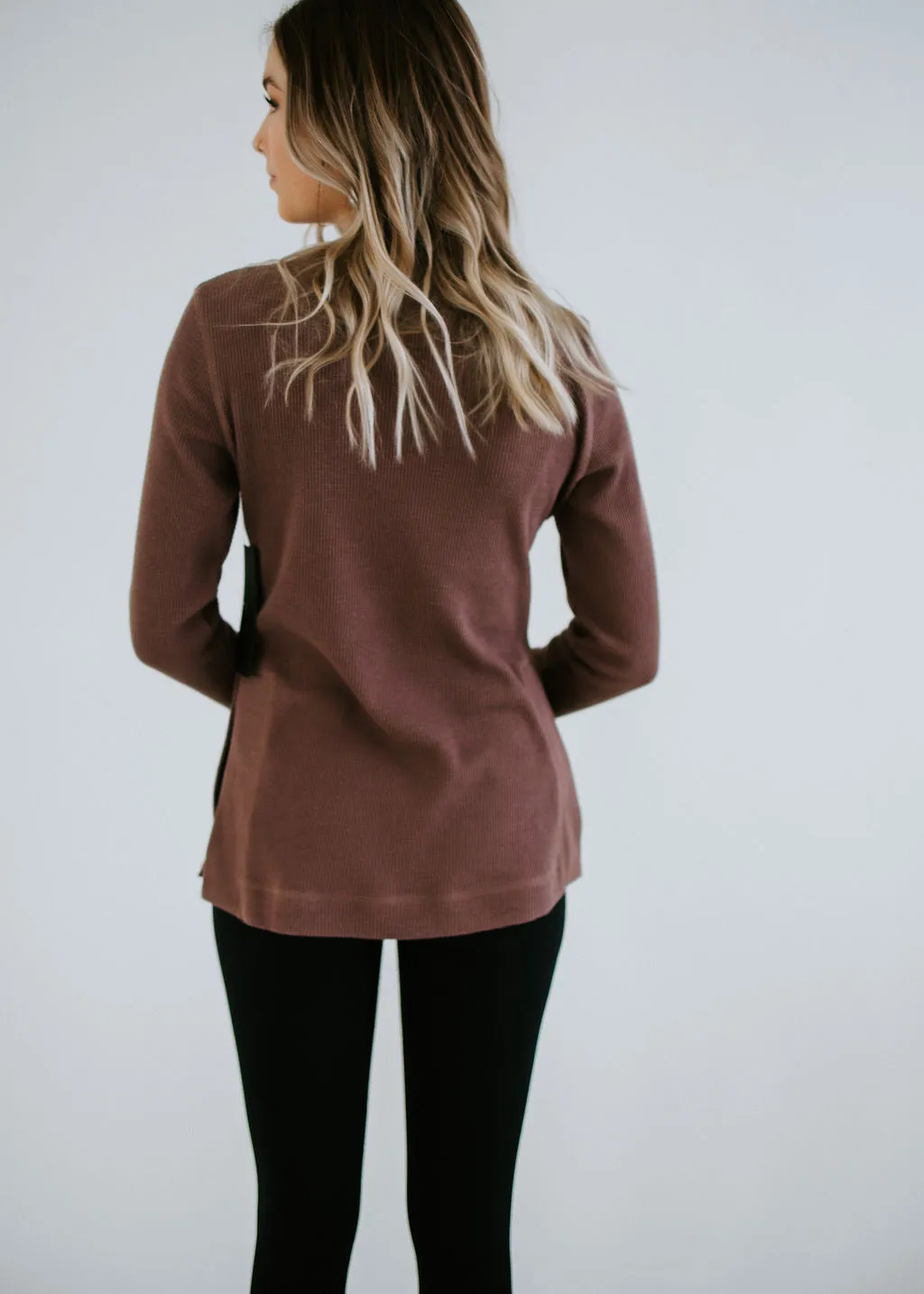 Janie Thermal Knit Tunic