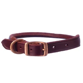 Jeffers Rolled Leather Dog Collars, 1" x 23"