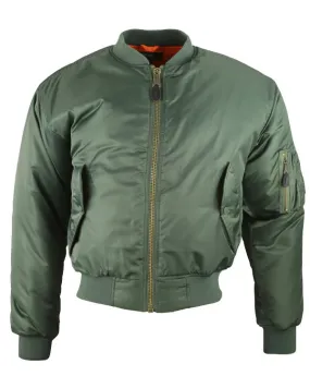Kombat UK MA1 Bomber Jacket Olive Green