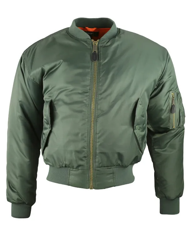 Kombat UK MA1 Bomber Jacket Olive Green