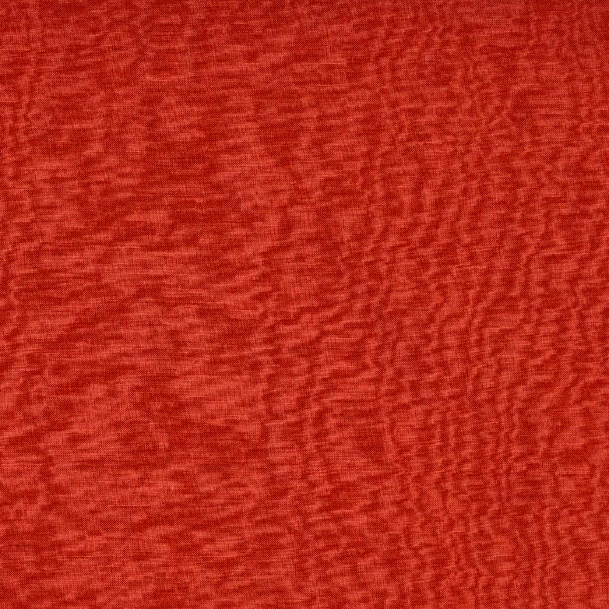 Long linen tunic dress coral - Carol