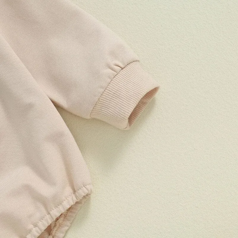 Long Sleeve Tractor Baby Bodysuit