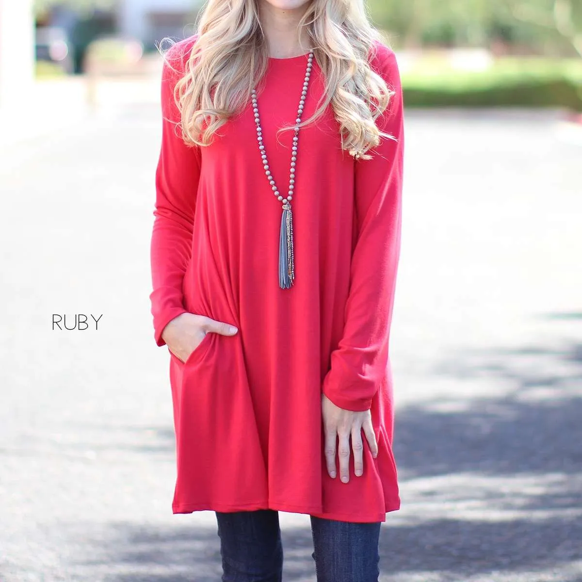 Long Sleeve Tunic | S-XL