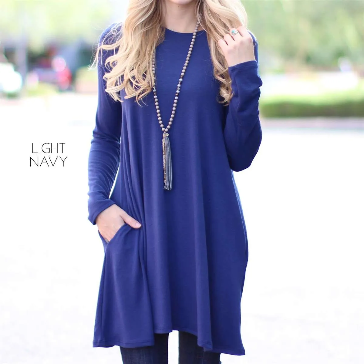 Long Sleeve Tunic | S-XL