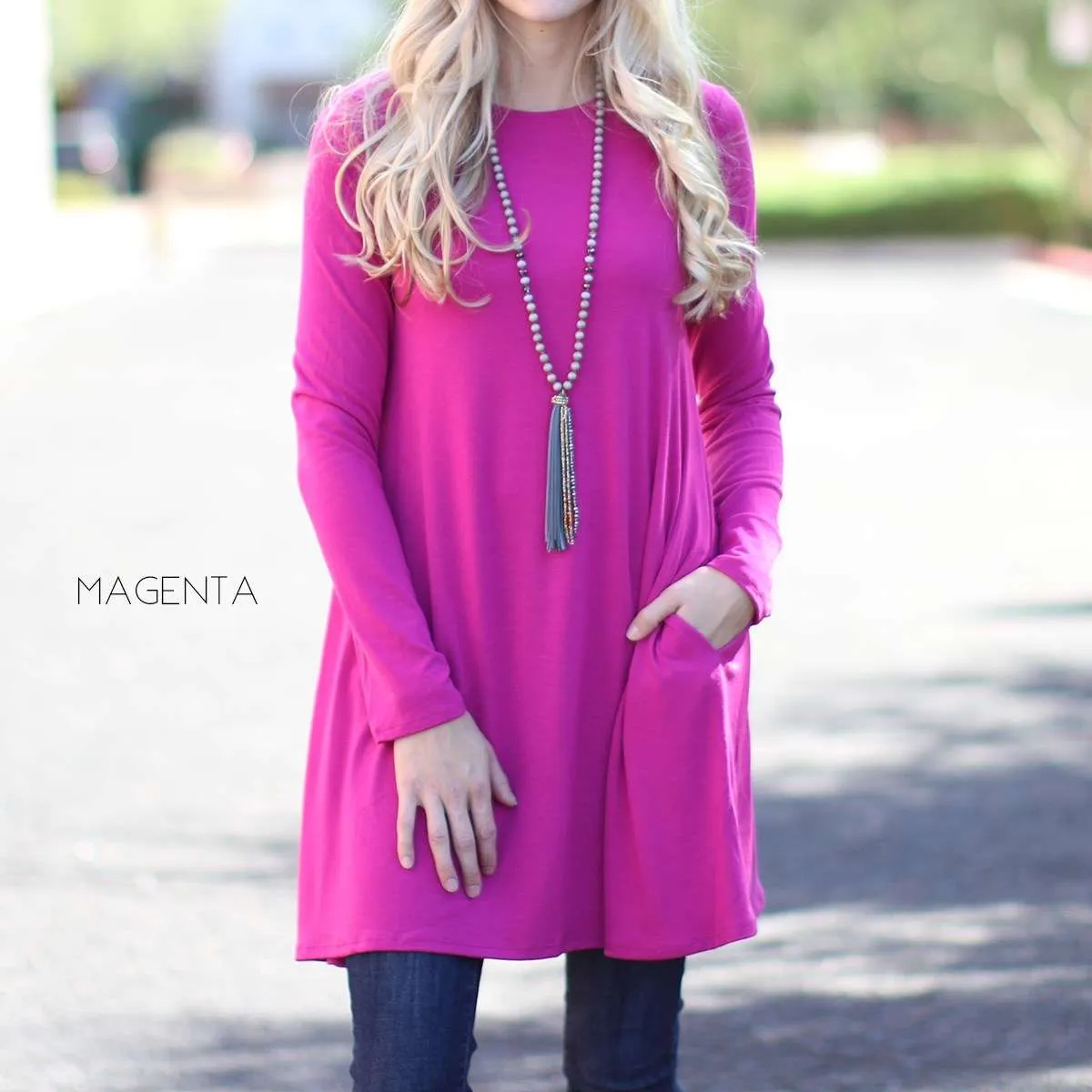 Long Sleeve Tunic | S-XL