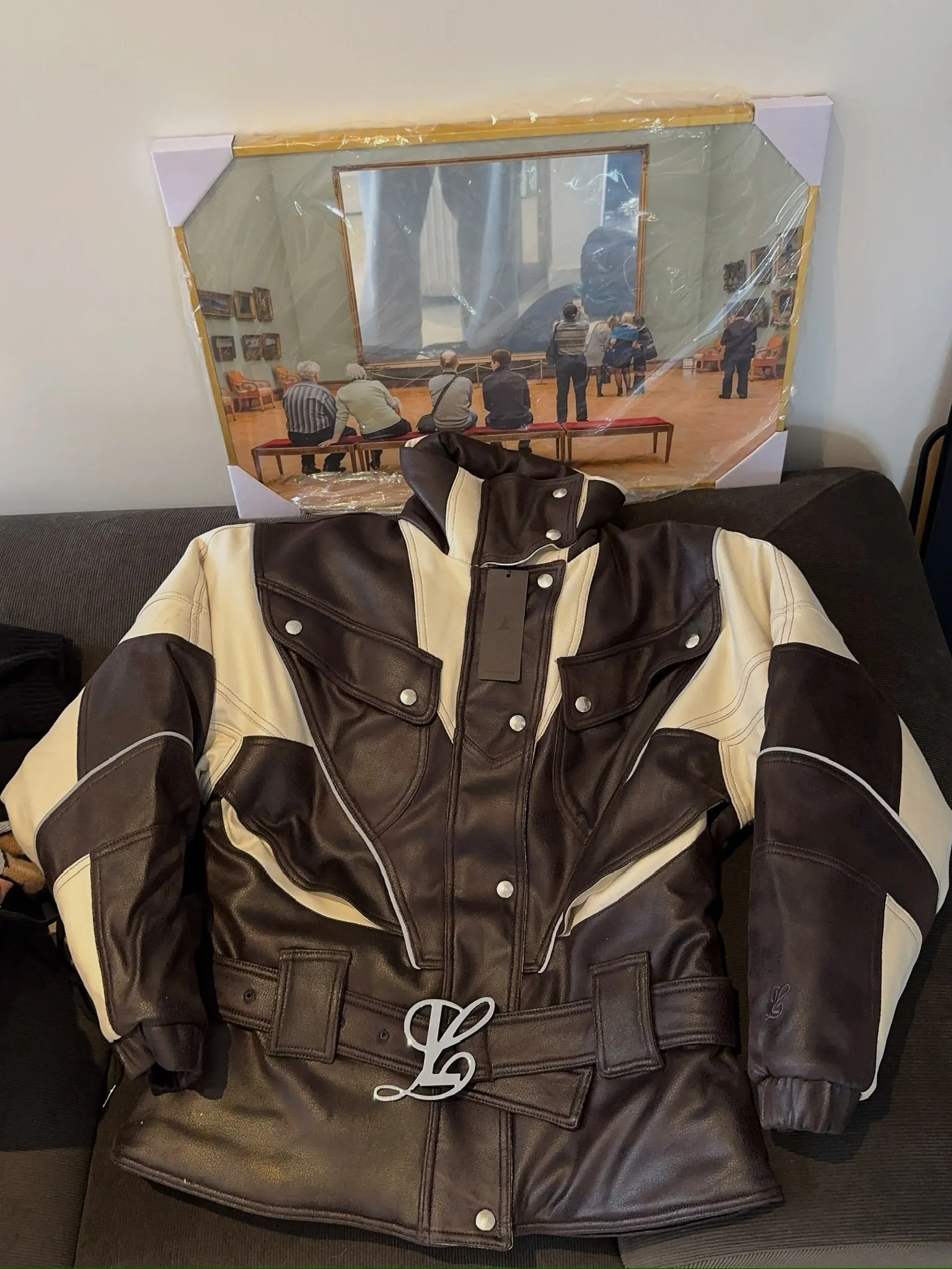 LUAR - BELTED TECH PUFFER / MULTI