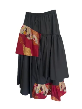 Meisen Layered Skirt Milky Way