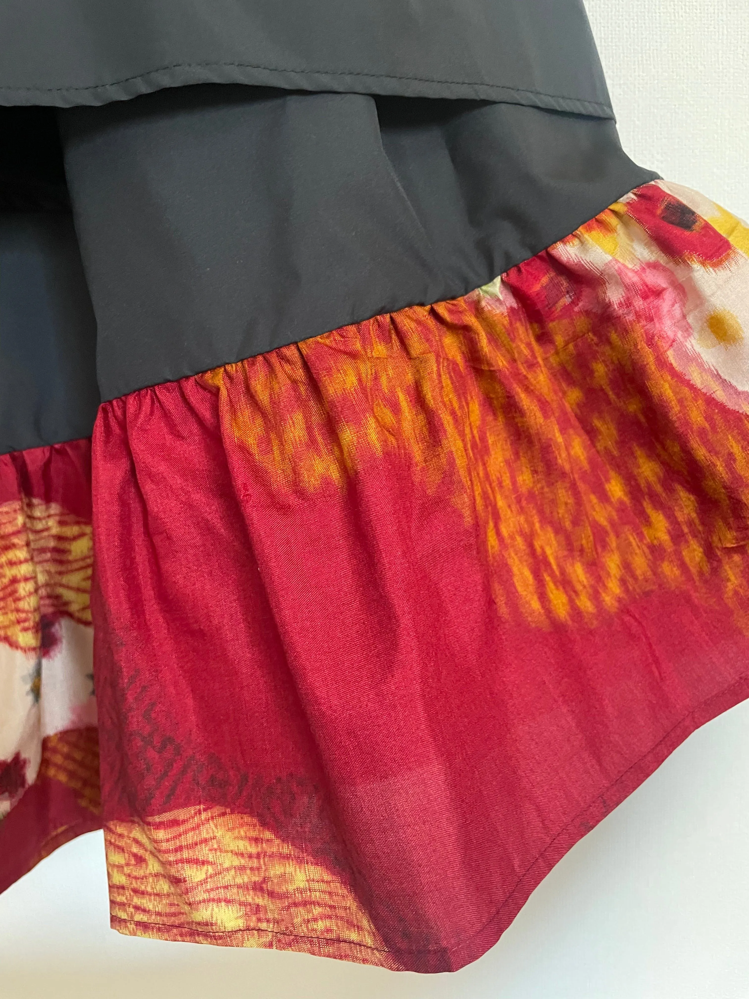 Meisen Layered Skirt Milky Way