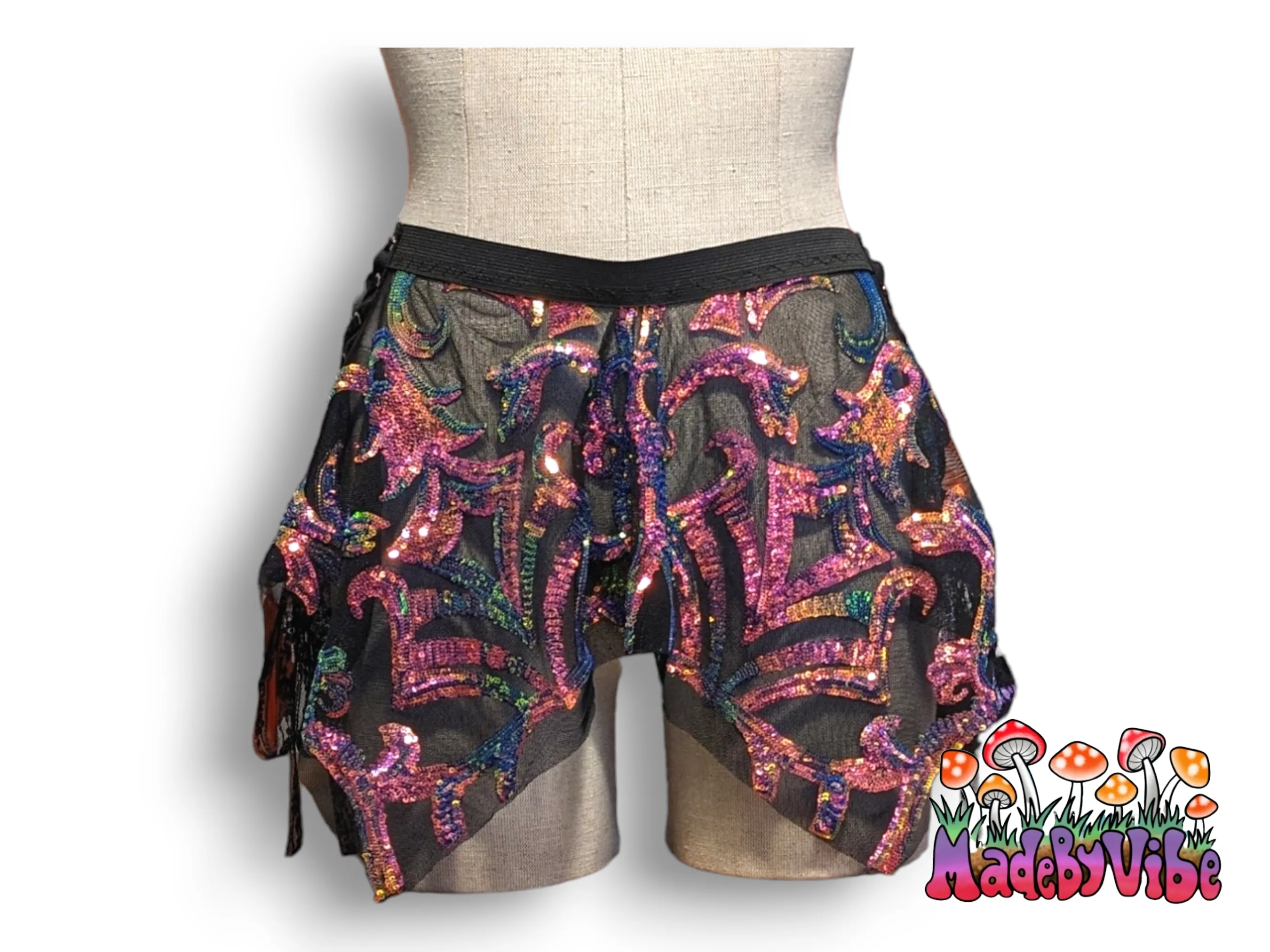 Midnight Aurora Pixie Skirt - Made to Order