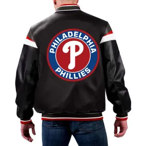 MLB Philadelphia Phillies Leather Jacket