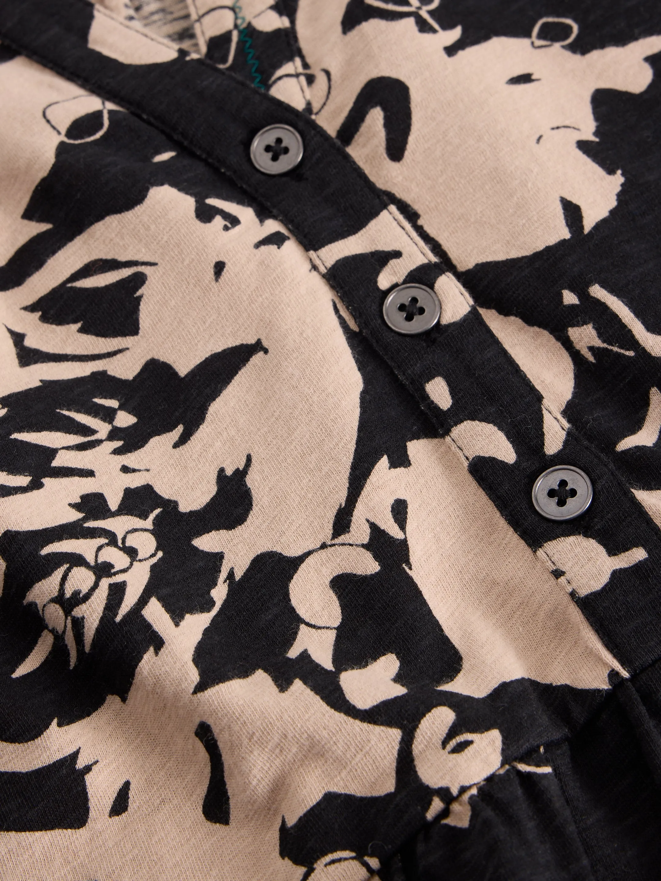 Nela Printed Shirt Tunic