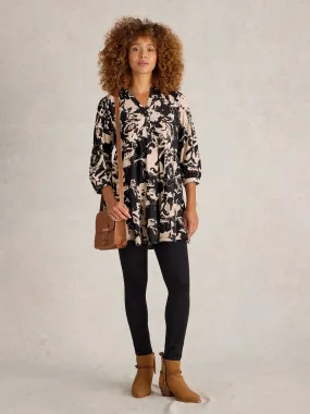 Nela Printed Shirt Tunic