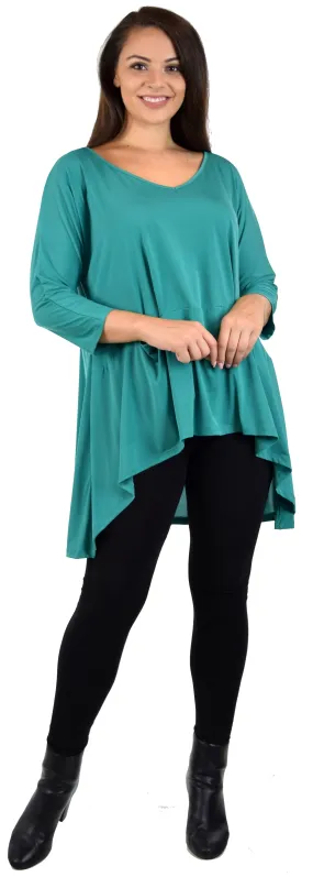 New fabulous Oversize Tunic, Plus size tunic, lagenlook Tunic, Hi low Tunic, Women Tunic, chic wear fits upto 1XL/2XL/3XL/4XL