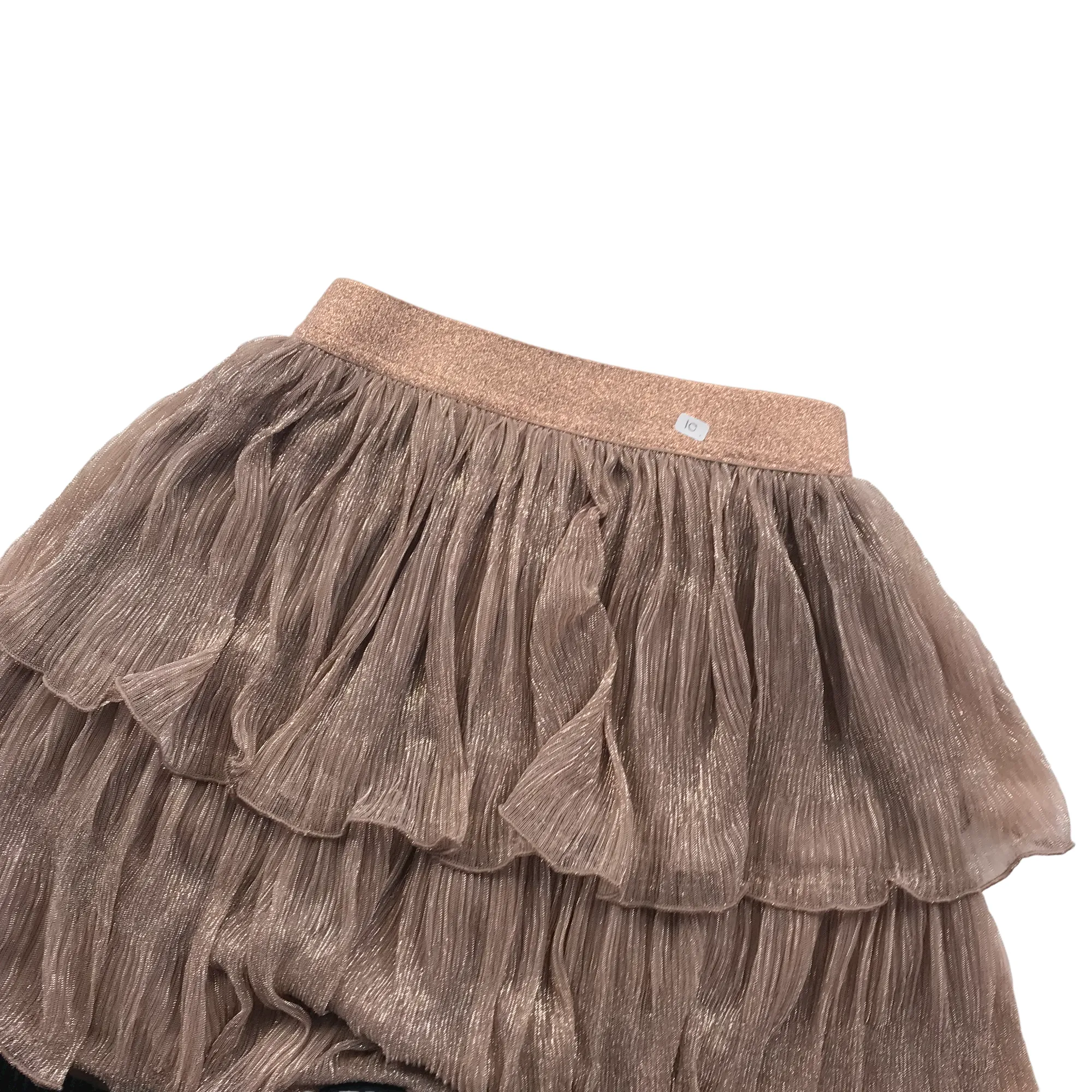 Next Light Pink Sparkly Layered Skirt Age 10