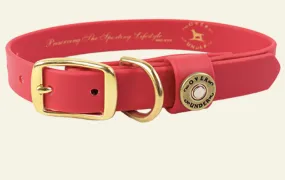 Over Under: Water Dog Collar Red