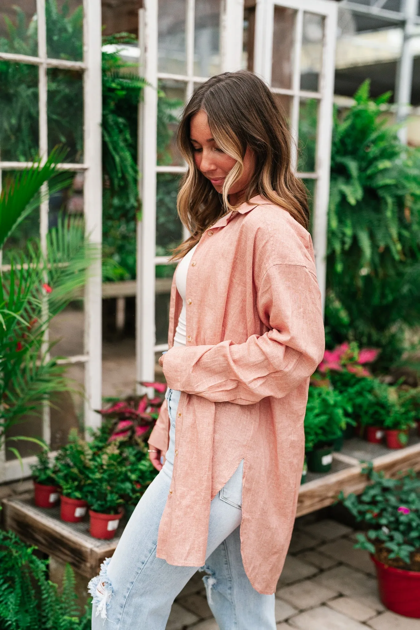 Paisley May Linen Tunic