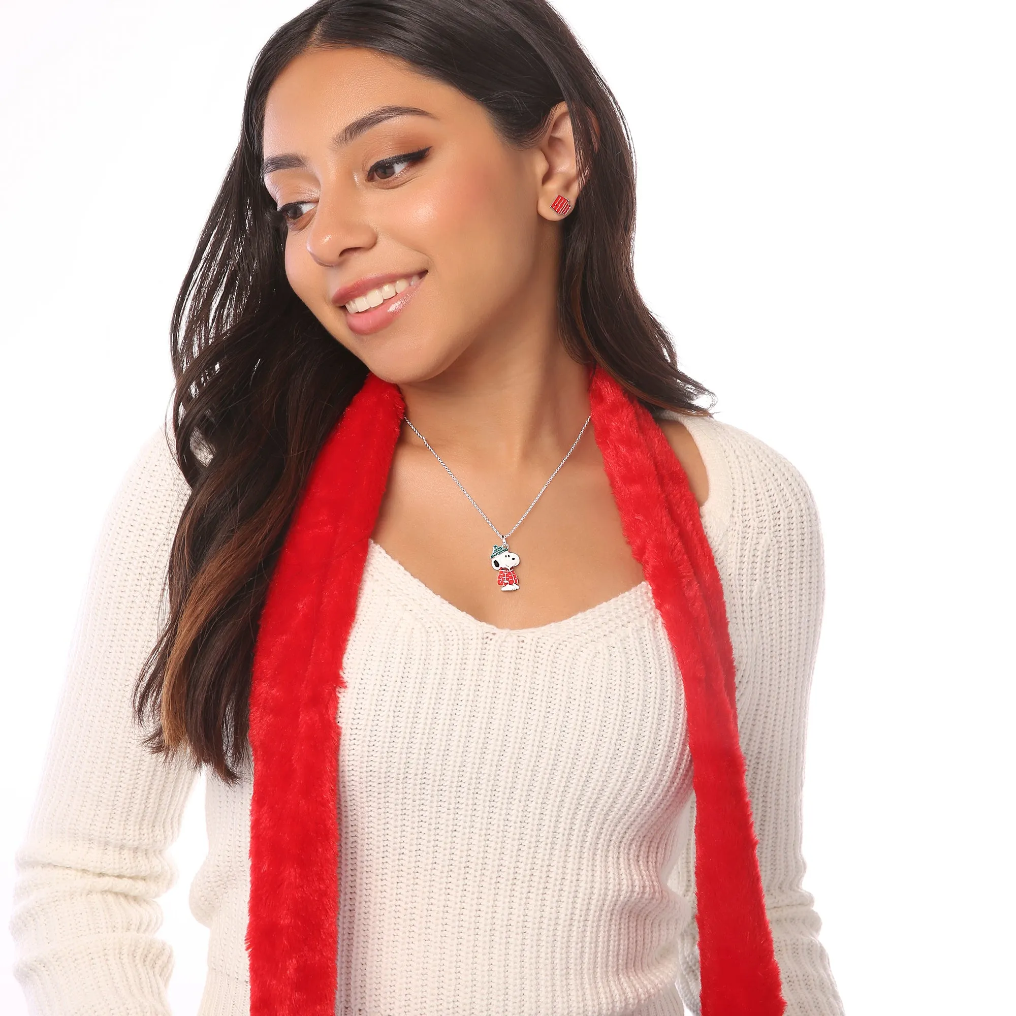 Peanuts Snoopy Puffer Jacket Pendant