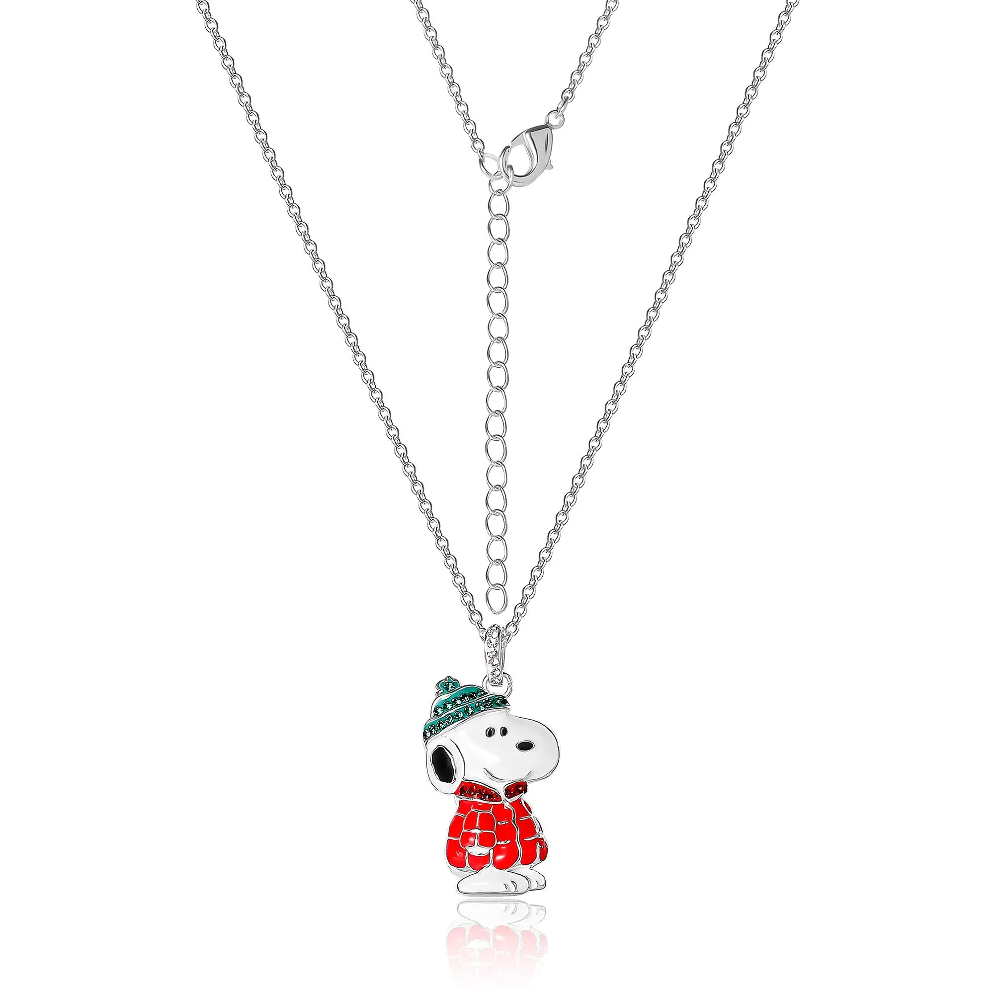 Peanuts Snoopy Puffer Jacket Pendant