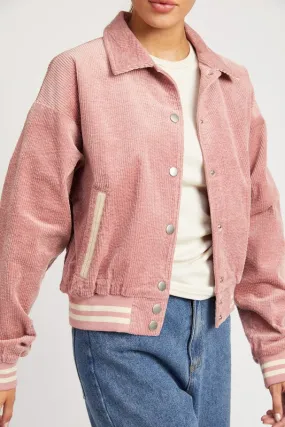 Rose Bomber Jacket